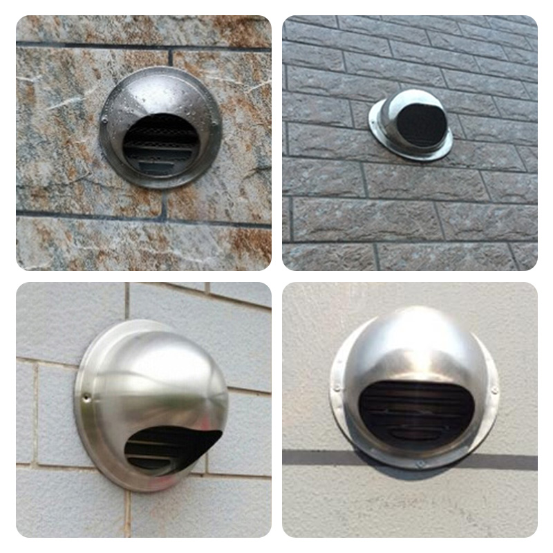 外墙罩室外风帽不锈钢球形防虫罩