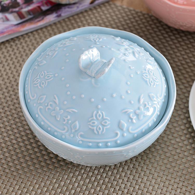 水果沙拉喝粥可微波炉陶瓷饭碗