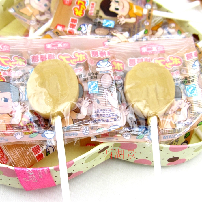 不二家奶茶味棒棒糖果散装日本休闲零食品婚庆喜糖儿童奖励小礼品