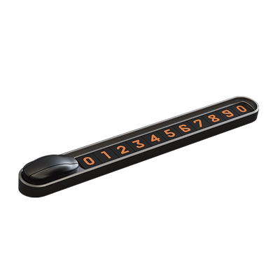 TITA特斯拉临时停车牌金属号码牌