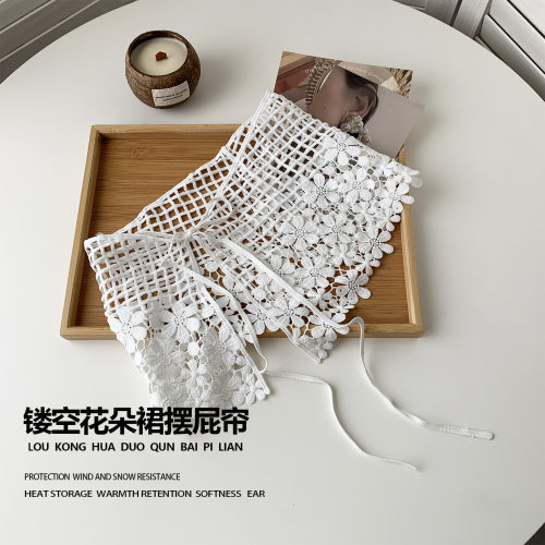 蕾丝花朵叠穿百搭屁帘