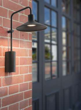 现代户外壁灯防水阳台LED外墙庭院灯咖啡馆气氛灯家用别墅门口灯