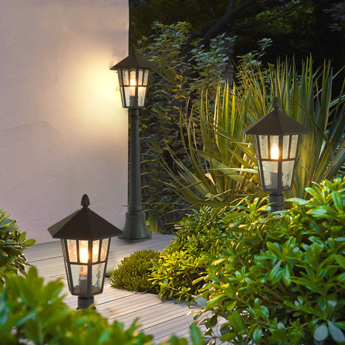 美式简约风防水别墅草地庭院灯