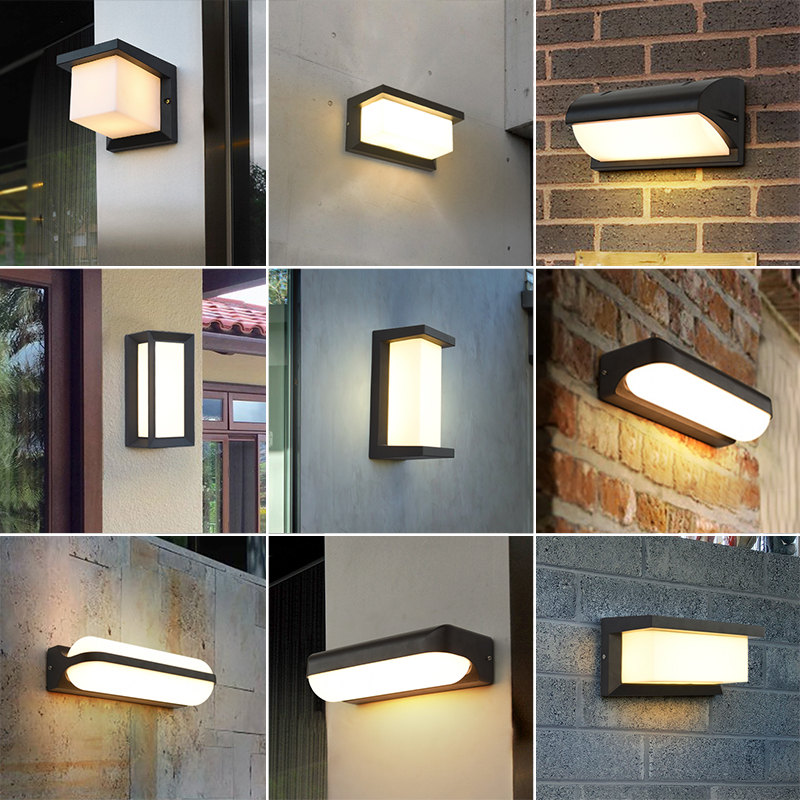 户外壁灯现代简约防水别墅花园