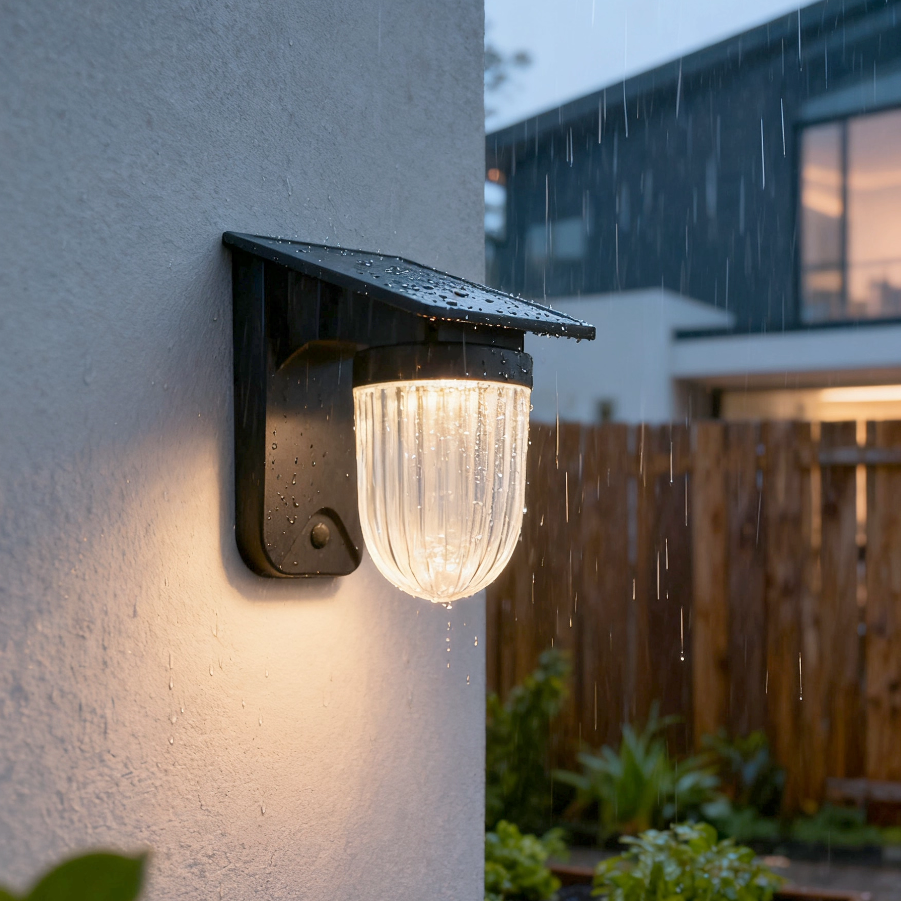 户外防水太阳能户外壁灯