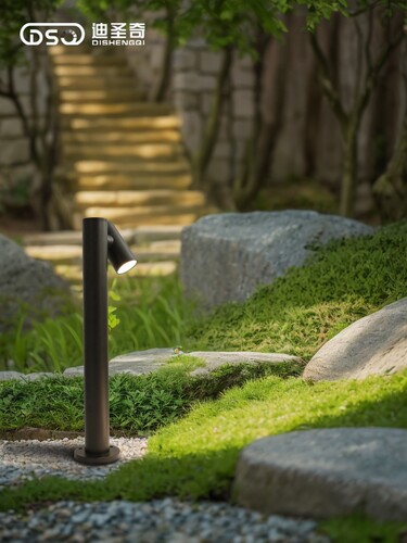 LED户外草坪灯防水景观花园庭院小区公园室外单双头可旋转草坪灯