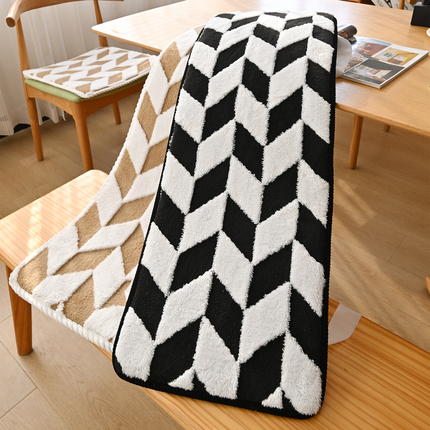 餐桌椅垫长条长凳垫椅垫换鞋凳垫子长方形卡座垫子坐垫定制,居家布艺,椅垫,淘宝优惠券,粉丝福利购,淘宝优惠卷