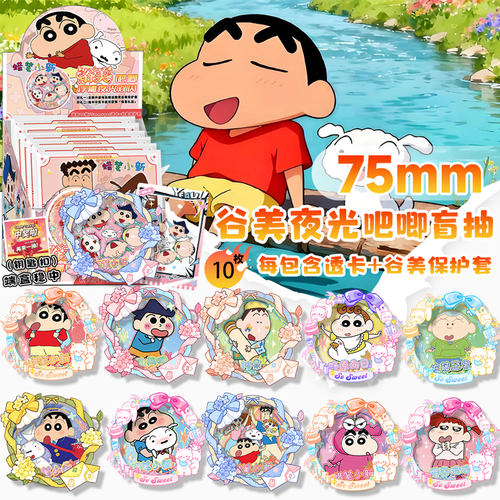 日漫周边盲盒吧唧送透卡11个装