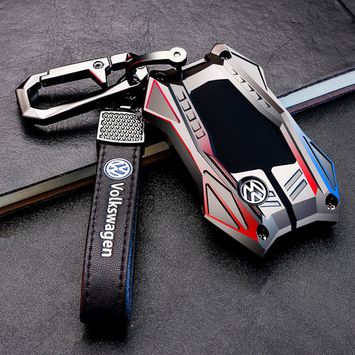 专用大众迈腾钥匙套b8男士2021款新款帕萨特女大众CC高档车壳扣包