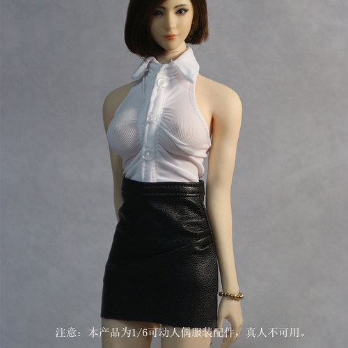现货DMTOYS 1/6女兵人衣服 职场女秘书装 潮流可动人偶服装配件