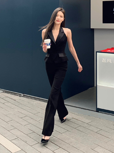 套装 泰国潮牌女轻奢小众名媛OL气质高端优雅礼服宴会性感修身 时尚