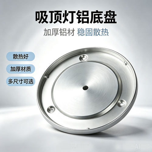 吸顶灯铝盘胤丰铝底盘0.6mm厚度