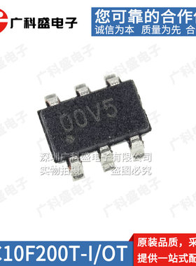 PIC10F200T-I/OT 8位微控制器 SOT23-6 10F202 204 206 全新原装