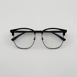 160mm大码大脸镜框加大加宽tr90眼镜框可配度数眉毛款不夹脸