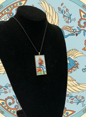 原创设计风马赛克独家配饰项链