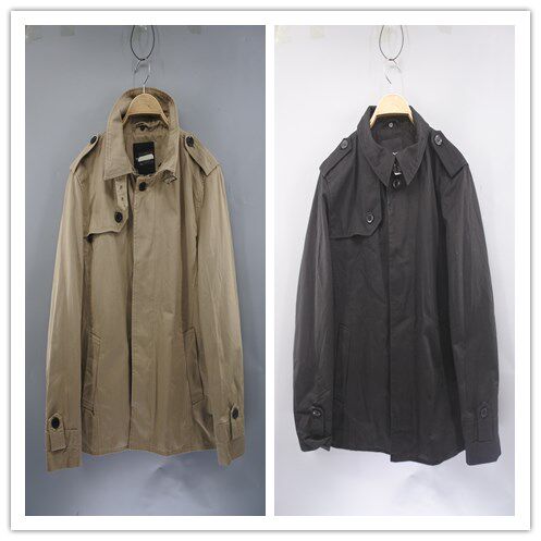 秋季青少年风衣男短款纯棉冬季修身韩版学生休闲外套薄款男风衣在类目 男装, 风衣中 - 来自Buy2taobao.com提供专业的淘宝代购服务