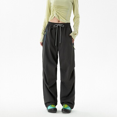 【爆米花专享】春季情侣款时尚百搭休闲伞兵裤CYKZ2382-1