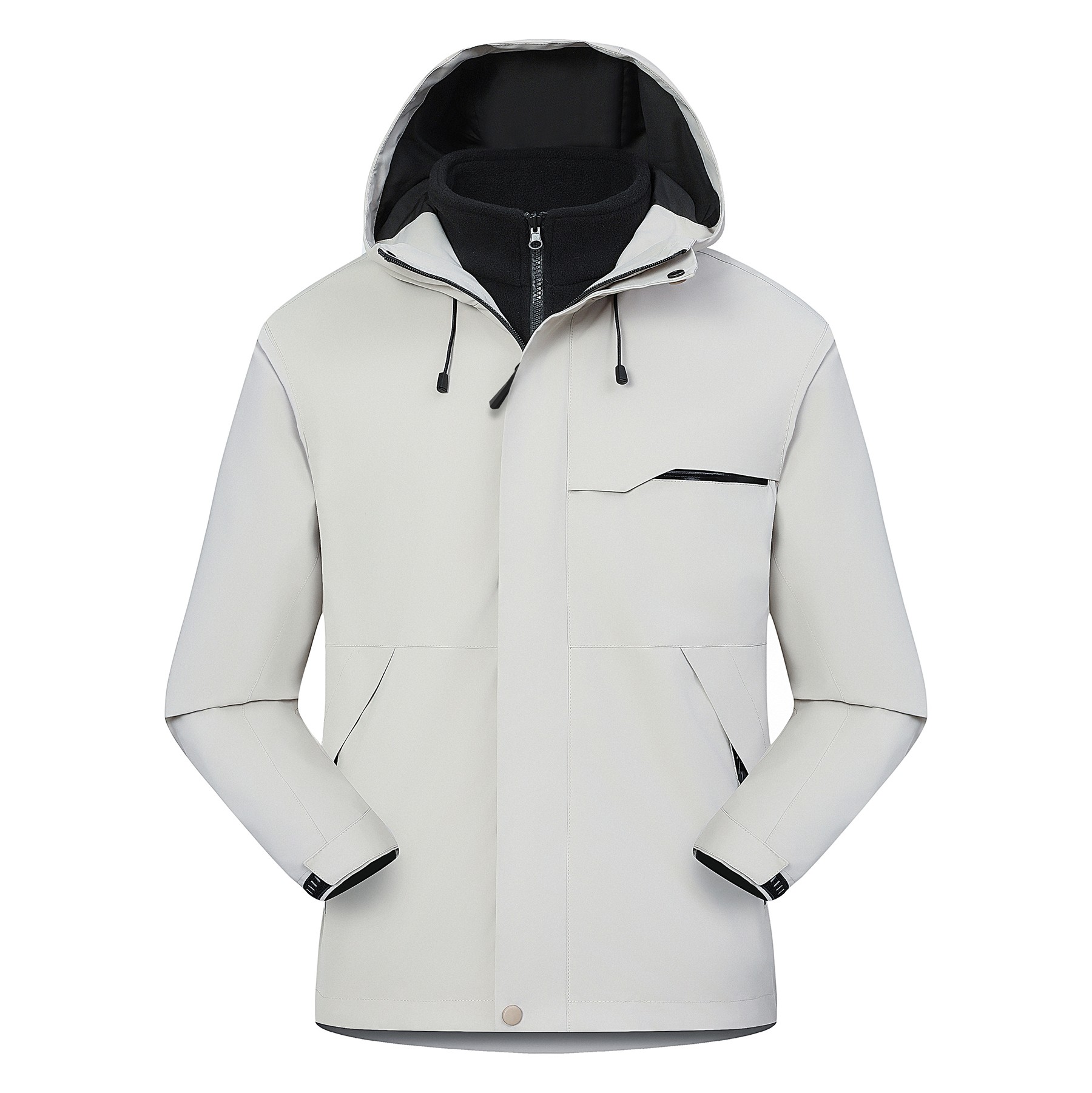 Y冬季时尚潮流三合一摇粒绒冲锋衣259236