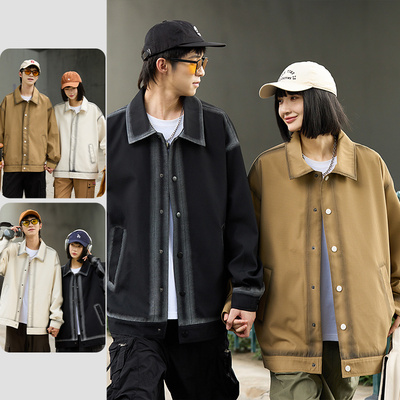 【小田专享】春季情侣款时尚潮流休闲夹克BL3931