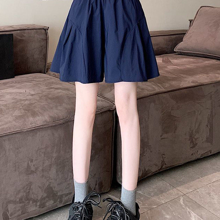 大码山本冰丝速干阔腿短裤子女夏季薄款宽松显瘦休闲a字半身裙裤,女装/女士精品,休闲裤,淘宝优惠券,粉丝福利购,淘宝优惠卷