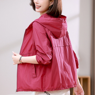 宽松户外透气时尚 棒球服大码 妈妈早春外搭 2026新款 轻薄外套女夏季