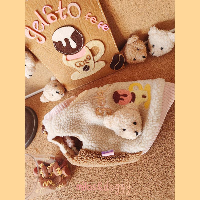 猫咪狗狗卡通绒衣宠物开衫