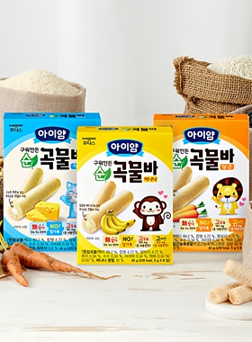 满158元包邮买2件打折零食 ildong谷物饼干 杂粮谷物棒