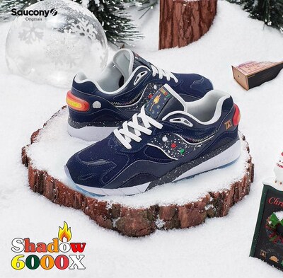 索康尼SHADOW6000X情侣复古跑鞋