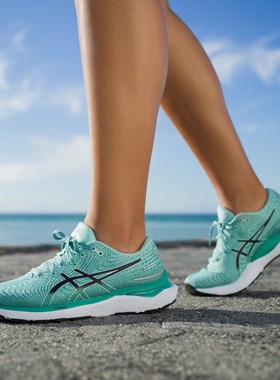 ASICS亚瑟士Gel-Cumulus 24 c24女款缓震跑步鞋缓冲透气慢跑运动