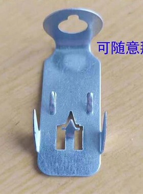 KT板挂钩KT板金属挂钩刺挂钩展板小边条倒刺挂钩广告配件边条挂钩