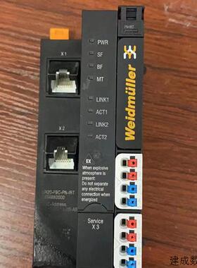 议价魏德米勒UR20-FBC-PN-IRT 模块1334880000拆机件功能包好