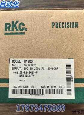 议价全新原装正品 RKC日本 HA900 温控器 SS-88-4*N1-NN6N-N/A/YN