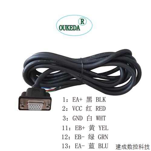 议价1500万次拖链线 42/57/86闭环电机线 雷赛编码器线 导轨拖链