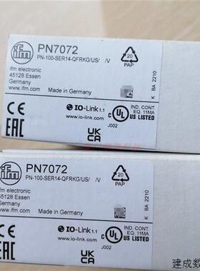 议价PN7072易福门IFM带显示屏的压力传感器 原装现货库存足 量大