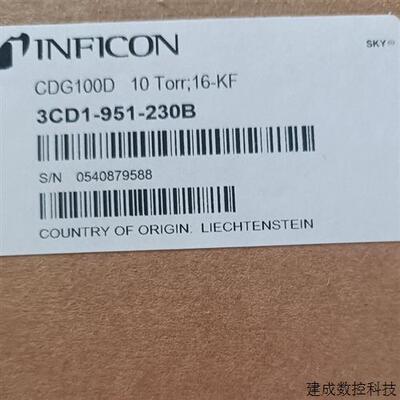 议价INFICON英福康CDG100D真空计10Torr型号3CD1-951-230B议价