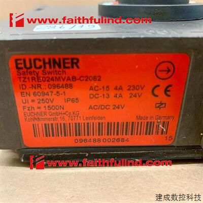 议价Euchner 096488 安士能全新安全开关 TZ1RE024MVAB-C2082