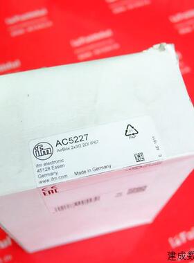议价IFM AC5227 易福门全新AS-I模块 AirBox 2x3/2 2DI IP67