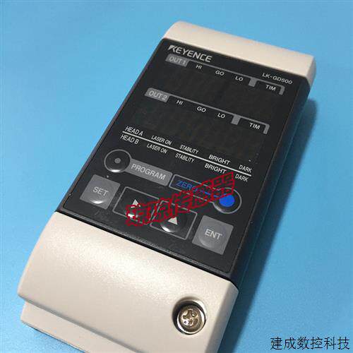 议价KEYENCE基恩士LK-GD500高速高精度CCD激光位移感测器显示面板