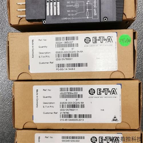 议价* ESS20-003-DC24V-6A  SB-S11-P1-01-1-1A  ETA开关