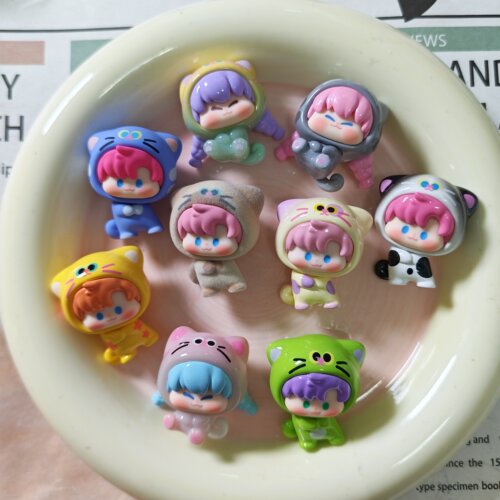 阿玛莉莉丝YUTA贴贴大联萌系列萌粒潮流玩具