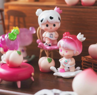 WhoopsToy正版YOYO-涂个好彩头系列mini盲盒盲袋潮玩少女礼物摆件