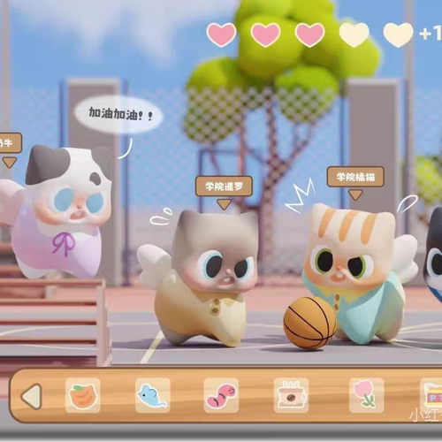 正版pitty猫猫日常手办系列可爱摆件萌粒pitty二代潮玩摆件
