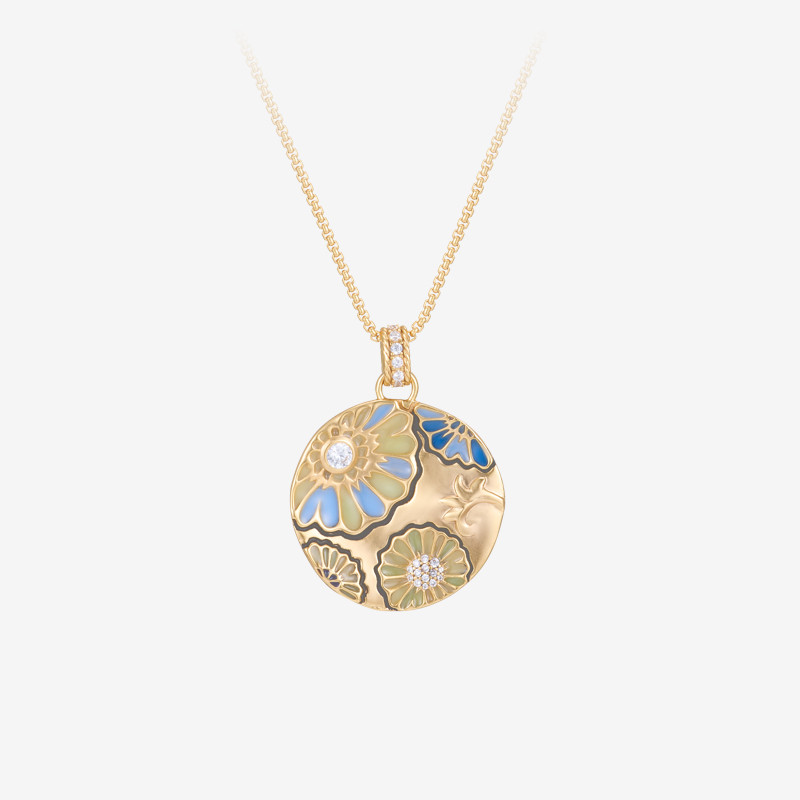 Fellala/翡拉拉「向阳」系列项链锁骨链原创时尚饰品女官方配