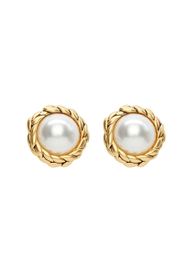 【新年礼物】Fellala/翡拉拉「芒种」系列原创轻奢珍珠耳钉耳饰