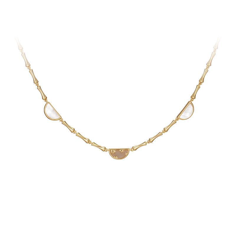 【三折清仓】Fellala/翡拉拉「团扇」原创设计女小众优雅锁骨