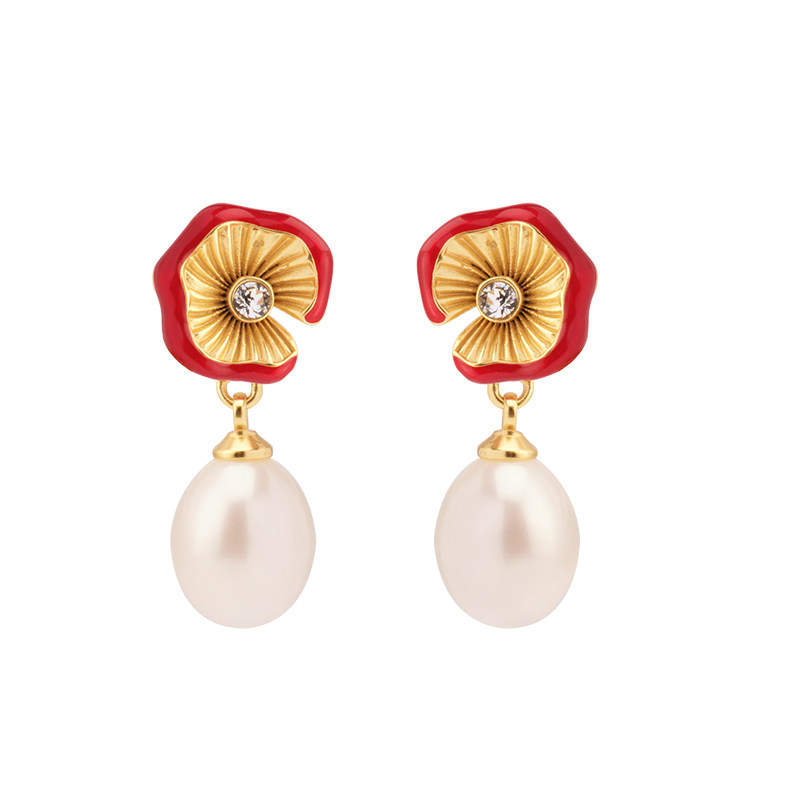 Fellala/翡拉拉「醉胭脂」系列原创设计高级感小众简约大方时