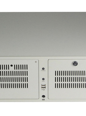 IPC-610L机箱 4U工控机箱 工业机箱/服务器机箱7槽14后窗双层包装