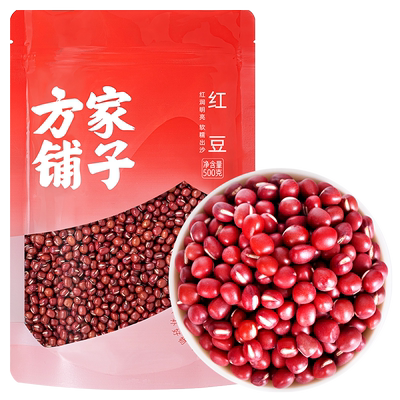 方家铺子红小豆500g/袋