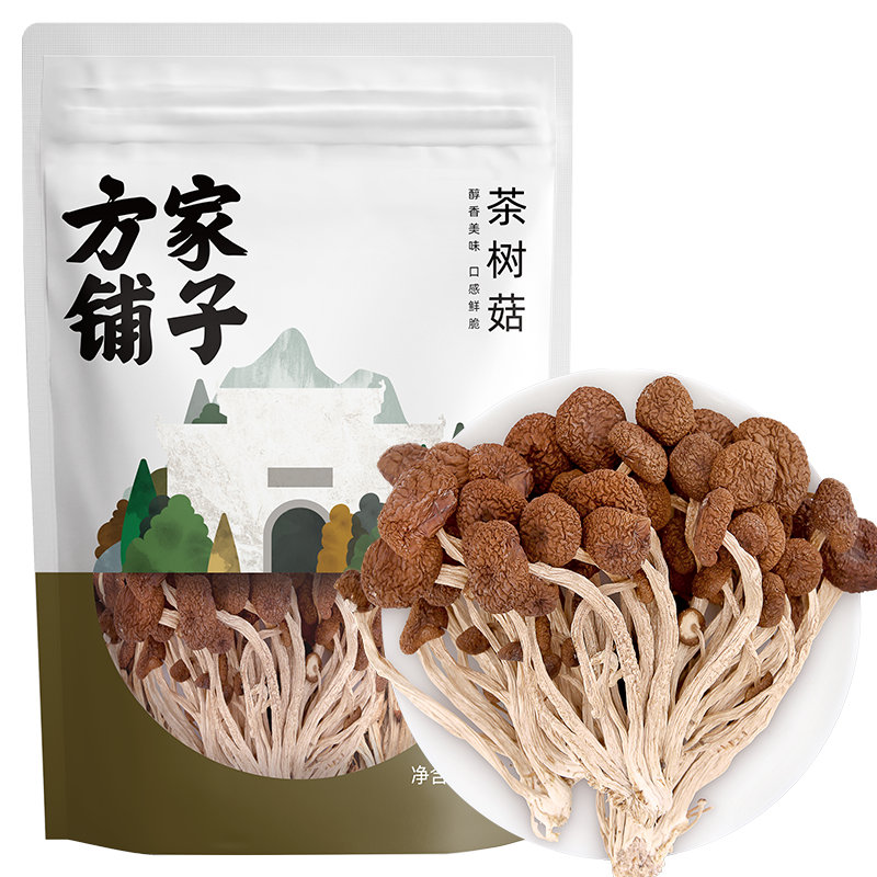 方家铺子茶树菇120g/袋
