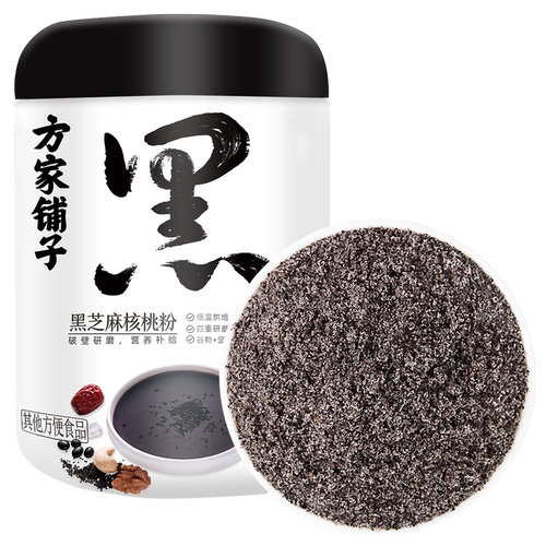 方家铺子黑芝麻核桃粉500g